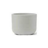 Vaso liscio TeraPlast Pulse 50 cm Silver Fog: resina riciclabile, 50 L, sovrapponibile con Moon ed Echo. Indoor e outdoor. Composizioni modulari. ean 8051560280243