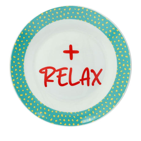 tognana tognana piatto dessert relax good vibes d 205 cm new bone china verde ean 8056444538588