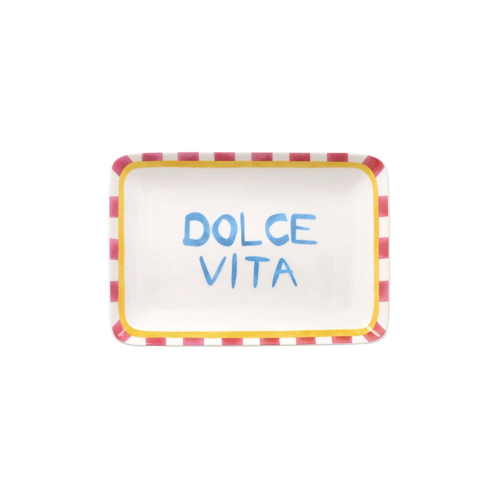 tognana tognana piatto rettangolare dolce vita 23 x 16 cm viva litalia new bone china multicolor ean 8056444556155