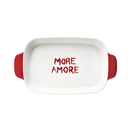 tognana tognana pirofila con manici more amore 33 x 19 cm h 5 cm bistro viva litalia new bone china multicolor ean 8056444555790