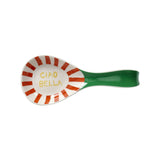 tognana tognana poggia mestolo ciao bella 23 cm viva litalia new bone china verde ean 8056444556056