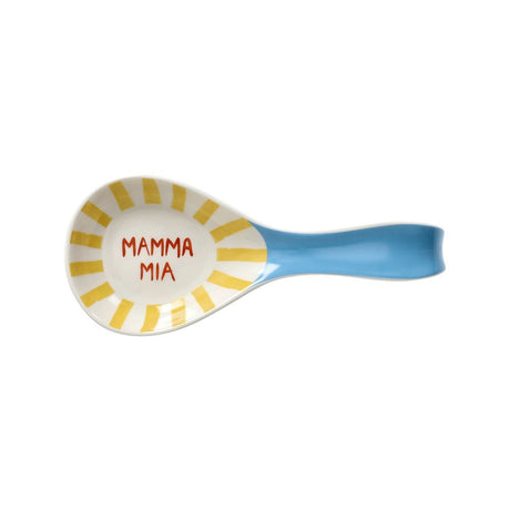 tognana tognana poggia mestolo mamma mia 23 cm viva litalia new bone china azzurro ean 8056444556070