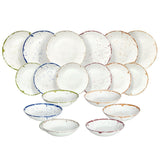 tognana tognana servizio tavola moon osteria contemporanea 18 pz multicolor ean 8056444536133