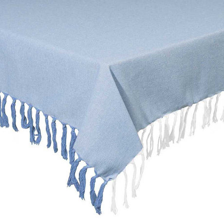 tognana tognana tovaglia chambray textile 150 x 300 cm blu ean 8056444415766