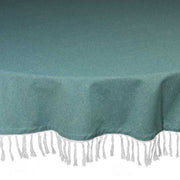 Tognana Tovaglia Chambray Textile Rotonda D 170 Cm Verde