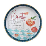 tognana tognana vassoio rotondo spritz serving summer time d 38 cm decorativo polipropilene multicolor ean 8056444550276