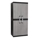 toomax toomax armadio 2 ante garage mega utility cabinet con ripiani mobile porta attrezzi con 4 ripiani regolabili ean 8009371022248
