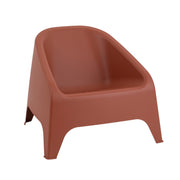 Toomax Poltrona Matera Terracotta – Poltrona da Giardino Impilabile Resistente ai Raggi UV