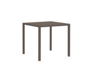 Vermobil Tavolo Quadris Metallo Quadrato 80 x 80 Cm H 75 Cm Bronzo