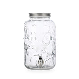 versa versa barile cristallo con rubinetto 4 lt h 27 cm trasparente ean 8420327579249