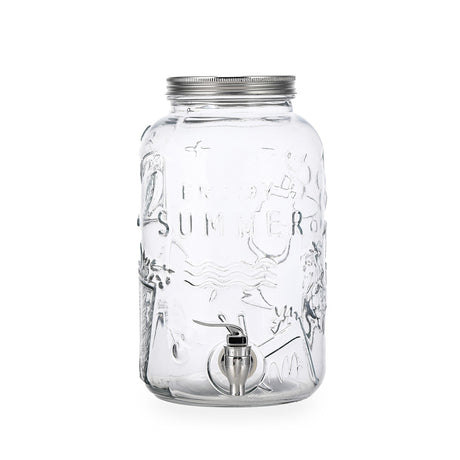 versa versa barile cristallo con rubinetto 4 lt h 27 cm trasparente ean 8420327579249