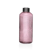 Versa Bottiglia Vetro D 8,3 Cm H 23,5 Cm 1.000 Ml Rosa
