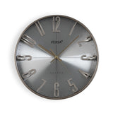 versa versa orologio da parete d 30 cm numeri in evidenza grigio ean 8420327547989