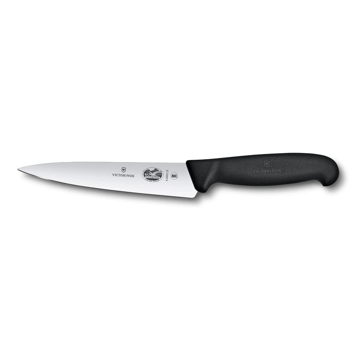victorinox victorinox coltello cucina lama 15 cm manico fibrox nero ean 7611160506061