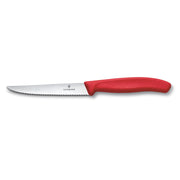 Victorinox Coltello da Bistecca / Pizza Lama 12 Cm Swiss Classic Manico Rosso 1 Pz