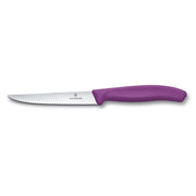 Victorinox Coltello da Bistecca / Pizza Lama 12 Cm Swiss Classic Manico Viola 1 Pz