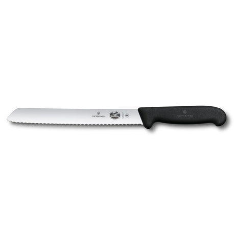 victorinox victorinox coltello da pane lama 21 cm manico fibrox nero ean 7611160506016