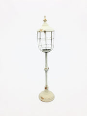 Vimin Box Lampioncino Semplice Portacandela D 17,5 Cm H 81 Cm Bianco
