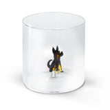 wd lifestyle wd lifestyle bicchiere vetro borosilicato cc 250 ml decoro pastore tedesco ean 8055035684093