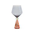 wd lifestyle wd lifestyle calice per gin tonic in verto base effetto diamante pesca grigio ean 8055035683980
