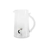 wd lifestyle wd lifestyle caraffa vetro borosilicato cc 15 lt decoro gatto ean 8053300579105