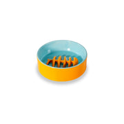 WD LifeStyle Ciotola Lisca di Pesce D 12 Cm Arancione Azzurro