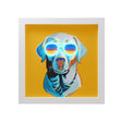 wd lifestyle wd lifestyle cornice con inserti luminosi 30 x 30 cm decoro cane ean 8055035681788
