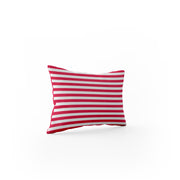 WD LifeStyle Cuscino Gonfiabile con Federa 35 x 25 Cm in Microfibra Rosso