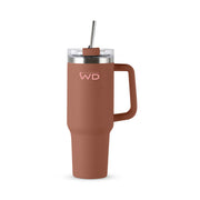 WD LifeStyle Mug Americana in Acciaio Inox 1,2 Lt Marrone