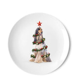 wd lifestyle wd lifestyle piatto panettone d 305 cm decoro levriero natalizio ean 8055035682686