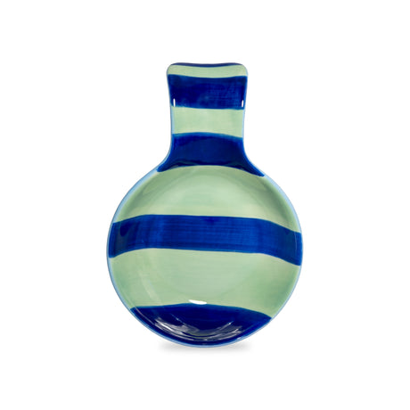 wd lifestyle wd lifestyle poggiamestolo in stoneware 173 x 12 x 32 cm verde blu ean 8055035684727