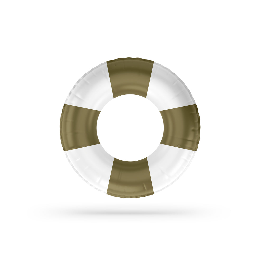 wd lifestyle wd lifestyle salvagente gonfiabile decorazione fasce bianche e oliva