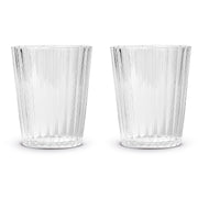WD LifeStyle Set 2 Bicchieri in Acrilico 370 Ml Trasparente