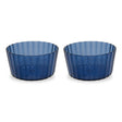 wd lifestyle wd lifestyle set 2 coppette in acrilico 490 ml blu ean 8055035684390