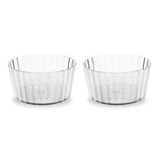 WD LifeStyle Set 2 Coppette in Acrilico 490 Ml Trasparente