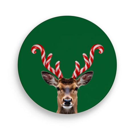 wd lifestyle wd lifestyle sottopentola ceramica d 18 cm decoro corna candy cane ean 8053300577804