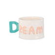 wd lifestyle wd lifestyle tazza colazione in stoneware 440 ml decoro dream verde rosa ean 8055035683928