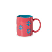 WD LifeStyle Tazza in Stoneware Decoro Zampa Blu