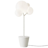 zafferano zafferano piantana tree of light h 185 cm diffusore bianco struttura bianco ean 8054040729379