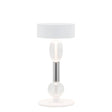 zafferano zafferano royal family wi fi lampada da tavolo portatile ledtouch dimmer bianco ean 8054040724381
