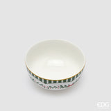 edg enzo de gasperi edg enzo de gasperi servizio piatti natale xmas 24 pz in ceramica rosso verde piano fondo dessert e ciotole ean 8059824668127