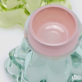 edg enzo de gasperi edg enzo de gasperi vaso fiore con piede e portacandela ass h 155 cm d 15 cm multicolor 1 pz ean 8059824625281