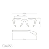 okkia okkia occhiale da lettura mod firenze premontato soft touch black diottrie 1 50 ean 8056211374746