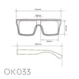 okkia okkia occhiale da sole premontato mod tokyo soft touch black ean 8055773198135