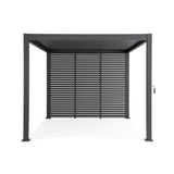 bizzotto bizzotto frangisole laterale per pergola ocean h 238 cm l 93 cm antracite ean 8051836466913