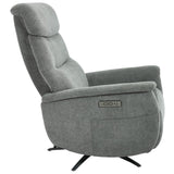 di mo di mo poltrona relax jacquelin in tessuto grigio scuro con regolazione elettrica poltrona comfort recliner ean 8010402506804