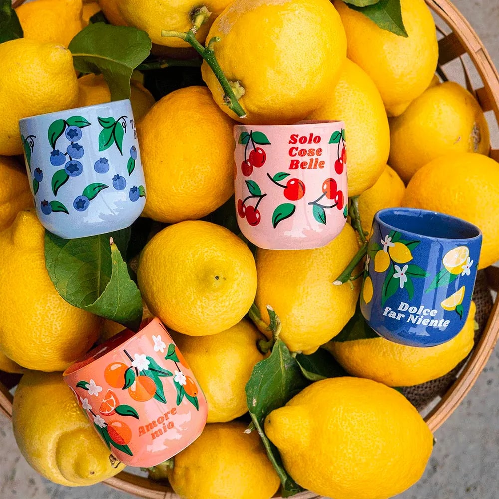 bialetti bialetti set 4 bicchierini frutta conical cups multicolor ean 8006363093965