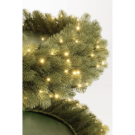 bizzotto bizzotto albero di natale espositore 210 cm 4 piani con 1158 rami e illuminazione led ean 8051836841949