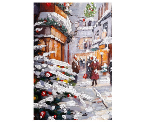 bizzotto bizzotto dipinto silent night 6007 di natale 60 x 60 cm multicolor ean 8051836752313