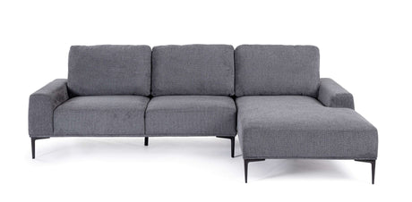 bizzotto bizzotto divano 3 posti washington con penisola grigio scuro ean 8051836606715